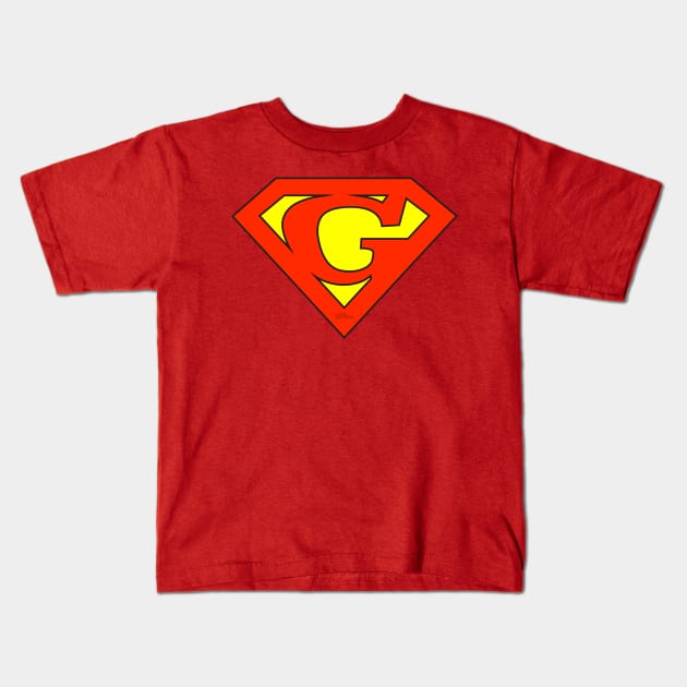 Super G Kids T-Shirt by NN Tease